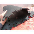 Indoor Rubber Tile Square Rubber Tile Colorful Rubber Paver Rubber Flooring Tiles